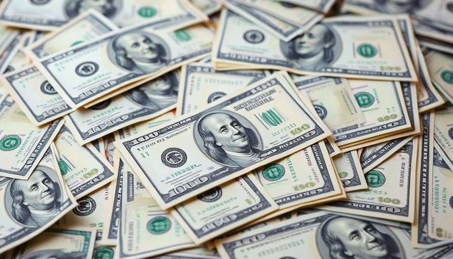 US 100-dollar bills close-up, illustrating federal spending bill implications for Houston real estate.