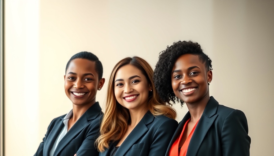 Diverse young professionals smiling for Houston Business Journal 40 Under 40 Class of 2025.