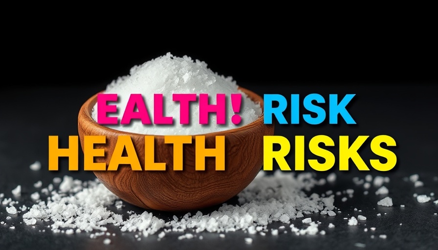 Healthy aging tips warning about salt consumption.
