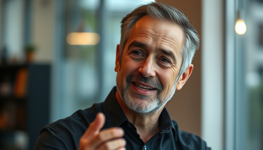 Middle-aged man discussing Great American Songbook legacy