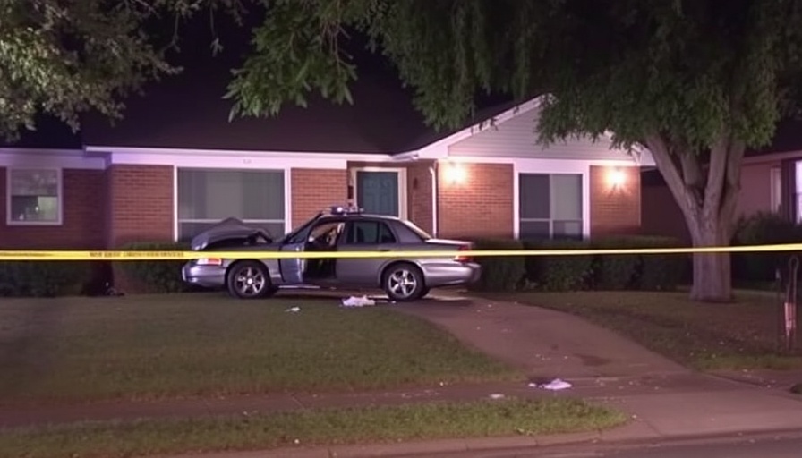 1 dead, 1 critically injured after car crashes into two Dallas homes, police say