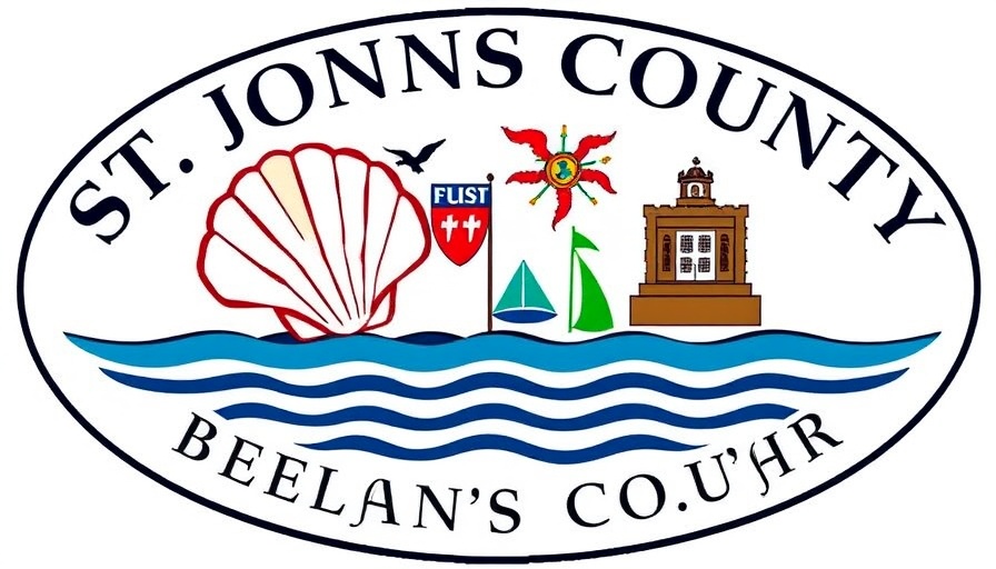 St. Johns County Comprehensive Plan 2050 logo design.