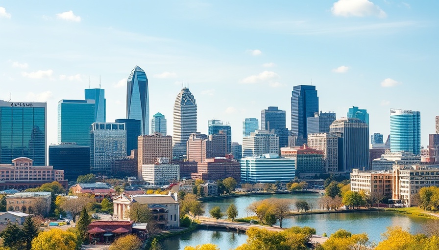 Austin startups thrive in the city's vibrant skyline.