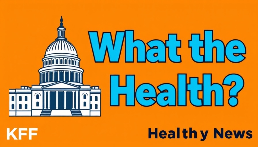 U.S. Capitol illustration with 'What the Health?' text and orange background, related to preventive care and vaccine harm