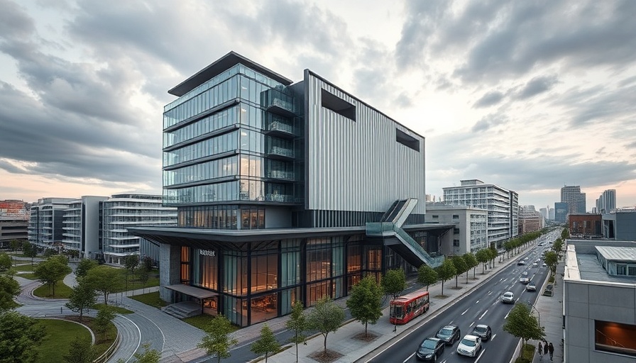 AI-powered hotels in Mansfield mixed-use district showcase modern design.