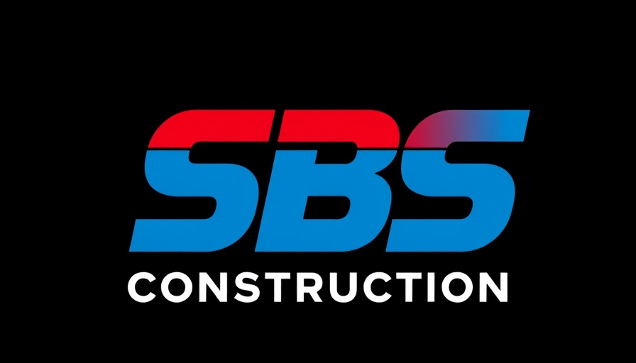 SBS Construction logo in San Antonio business news.