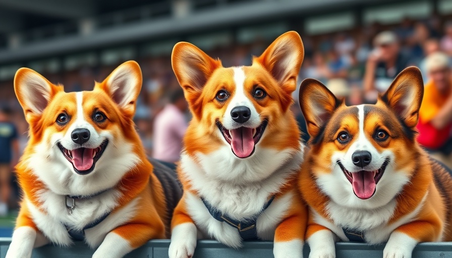 Corgi Racing Championship 2025 cheerful contestants.