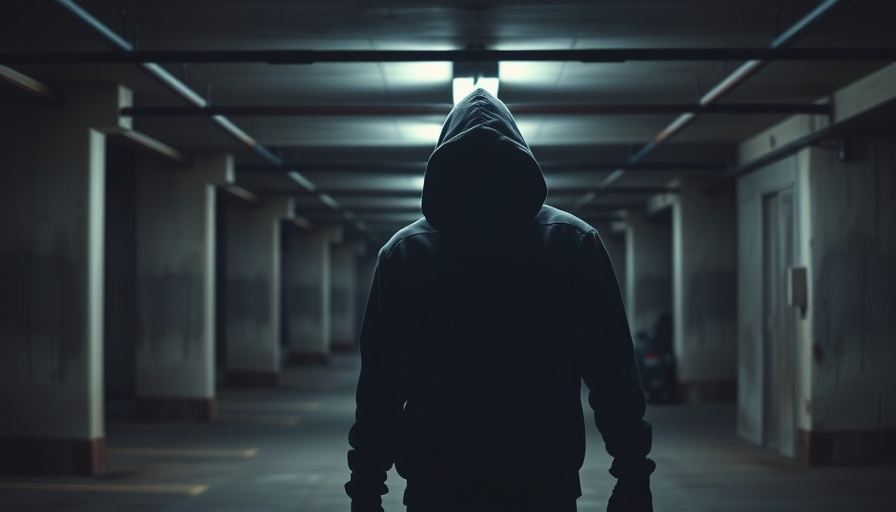Mysterious figure in parking garage related to Austin crime reports.
