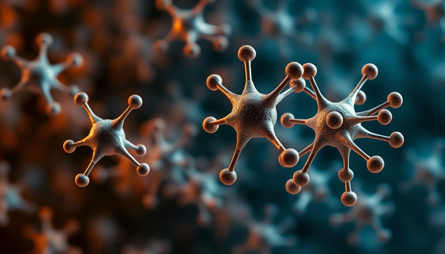 Serotonin receptor signaling insights illustrated in a detailed molecular structure diagram.