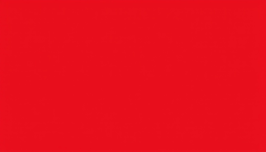 Solid red color block symbolizing Red Dye No. 40 ban