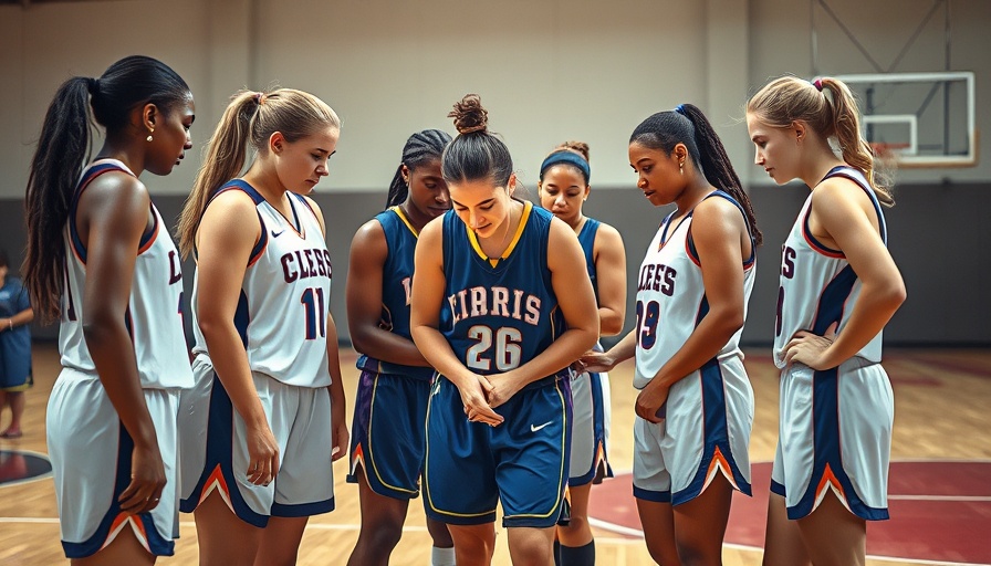 Sportsmanship in sports exemplified as basketball players help an injured teammate.