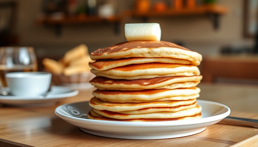 Humorous pancake fantasy punishment with butter on top, related to NFL news mental health.