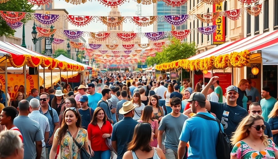 Free events San Antonio, vibrant outdoor festival scene.