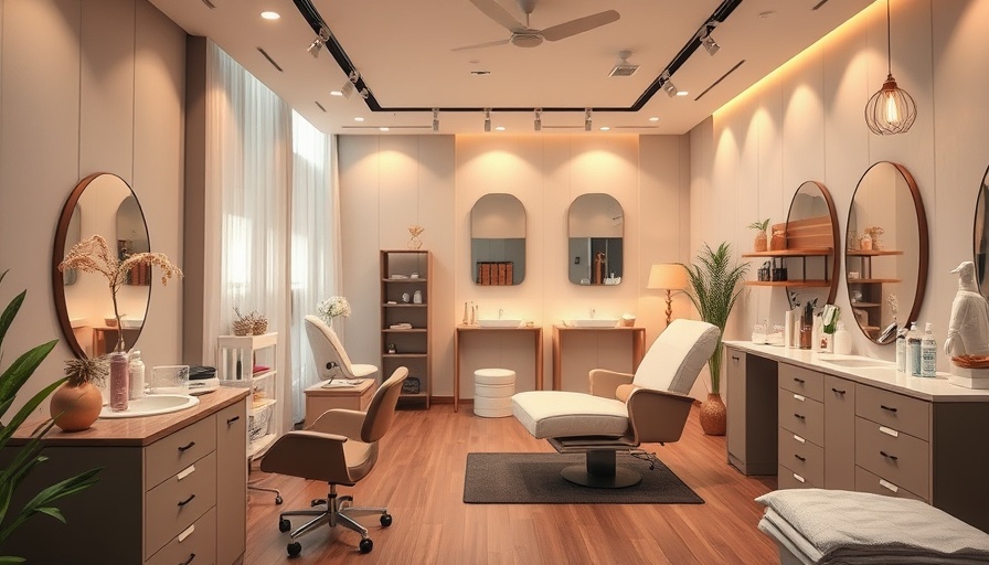 Modern IMAGE Studios beauty and wellness services setting.