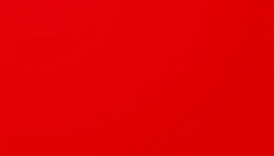 Solid red background abstract art