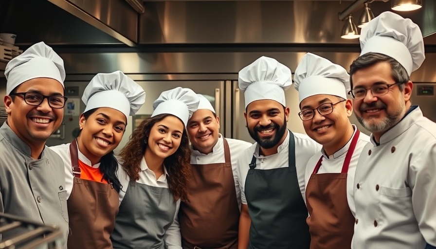 Chefs at Shef Food + Wine Festival Dallas in a vibrant kitchen