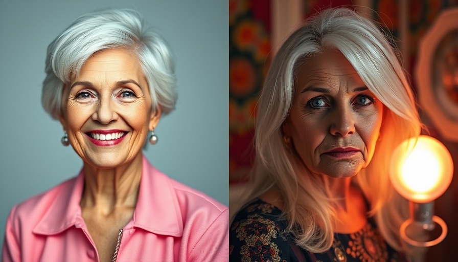 Contrasting images of a woman showing Freakier Friday's negative review expressions.