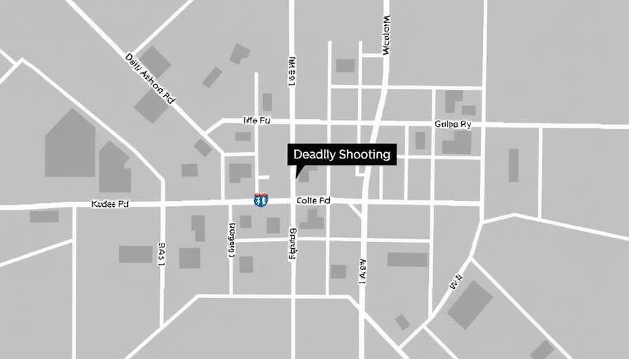 Map showing location of deadly shooting in Houston near Dairy Ashford Rd and W Bellfort Ave.