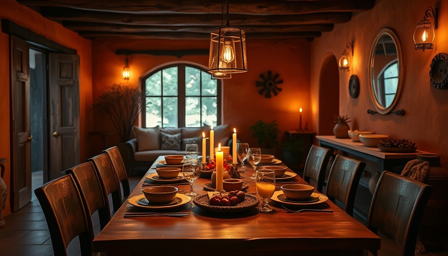 Hacienda-inspired dining experience in Plano with rustic decor.
