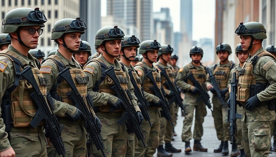 National Guard deployment to D.C. with troops preparing.