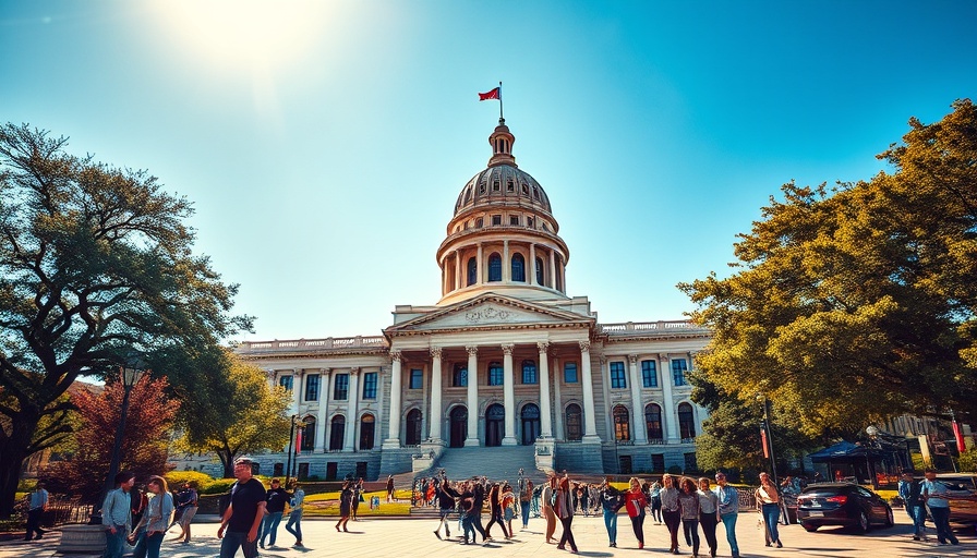 Texas state capitol representing special session priorities.