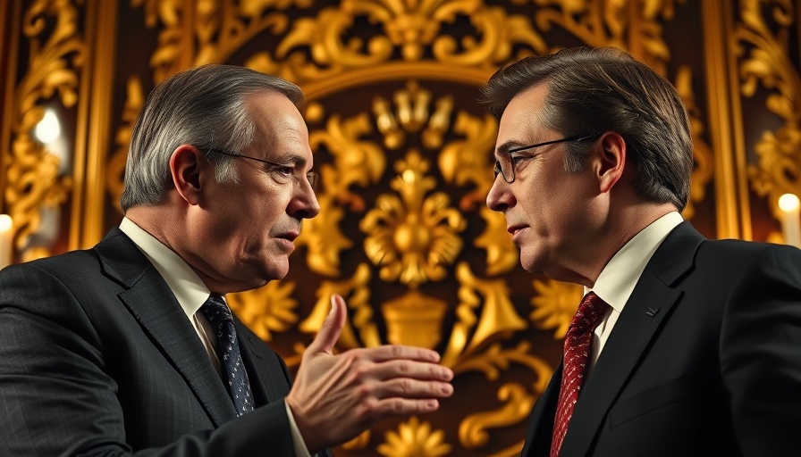Intense political discussion between two leaders on Russia Ukraine ceasefire.