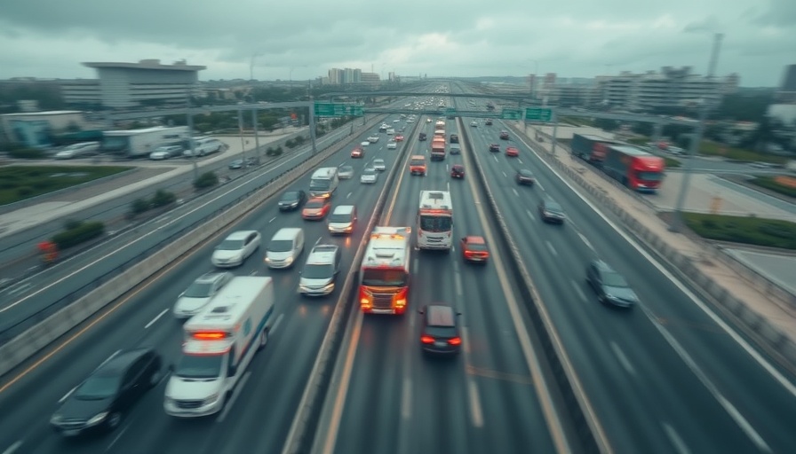 San Antonio local news: Highway traffic incident with emergency response vehicles.