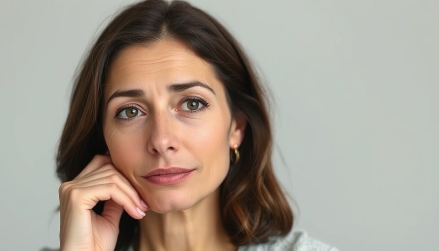 Woman contemplating mental health techniques