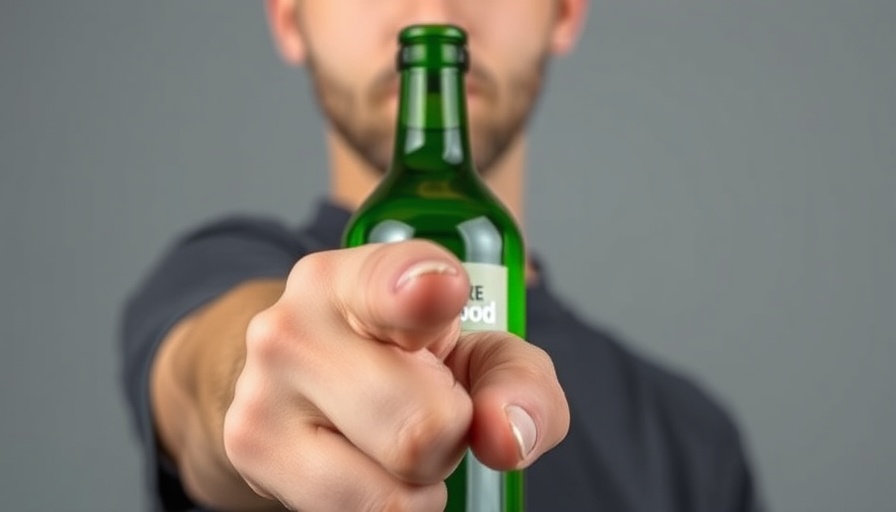 Close-up of green bottle labeled 'superfood' illustrating anti-inflammatory food benefits.
