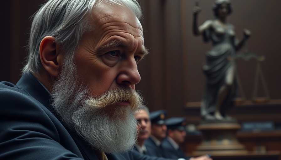 San Antonio capital murder retrial theme with a thoughtful man.