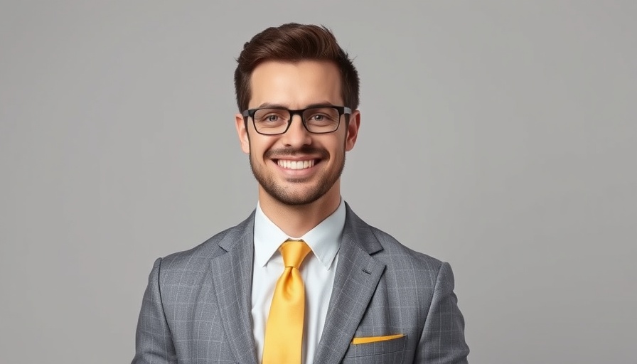 Smiling man in a suit, representing Houston business news.