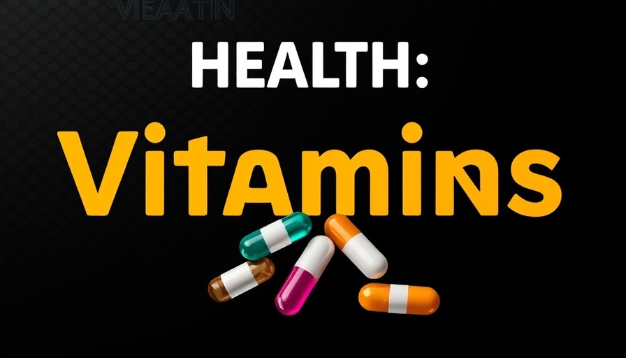 Graphic on healthy aging tips with vitamins for legs.