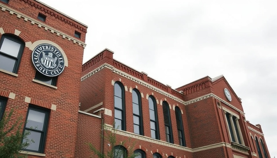 University of Texas San Antonio emblem on brick building.