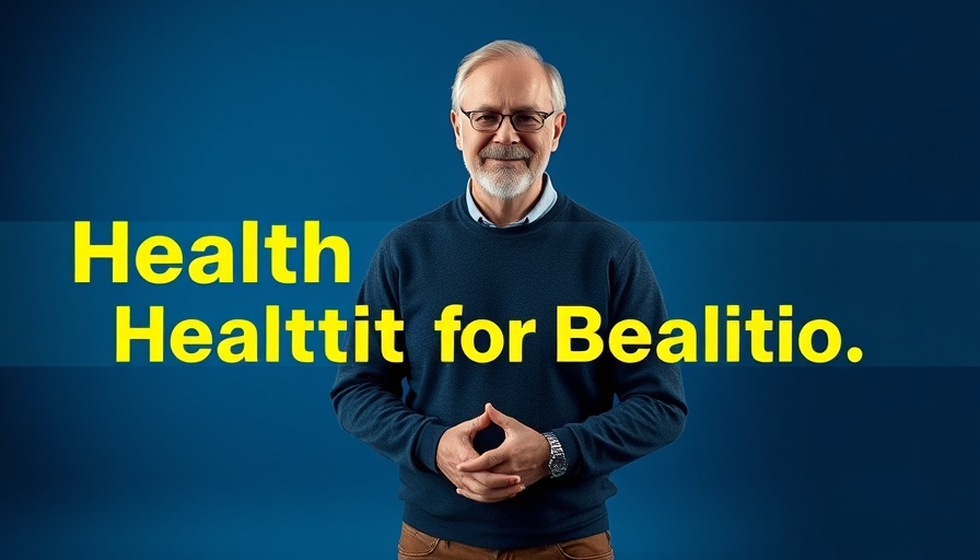 Health expert presenting live show on trends for people over 50.