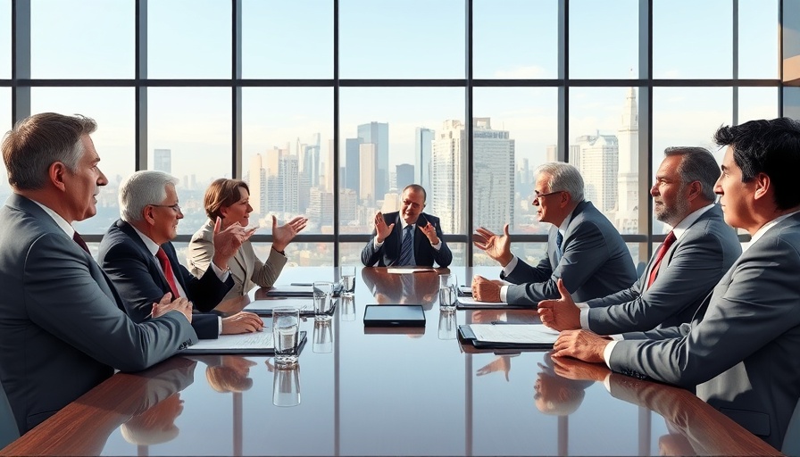 Democratic Party members debate on Israel and Gaza in a conference room.