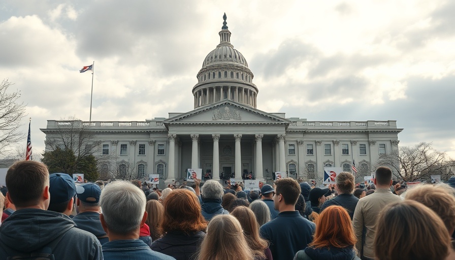 Voters gather eagerly at the polling station for midterm elections news.