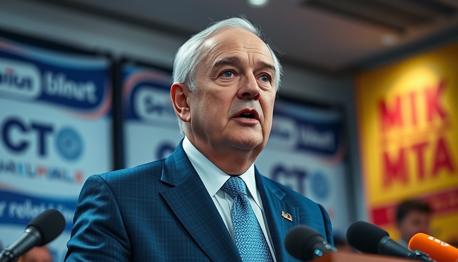 Elderly man at press conference for NFL news update.