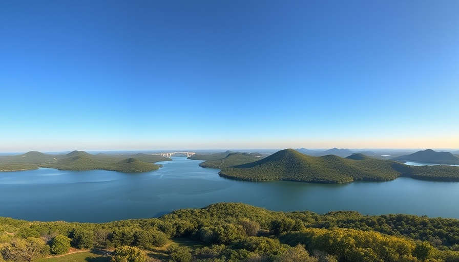 Wide view of Lake Austin amid personal watercraft ban