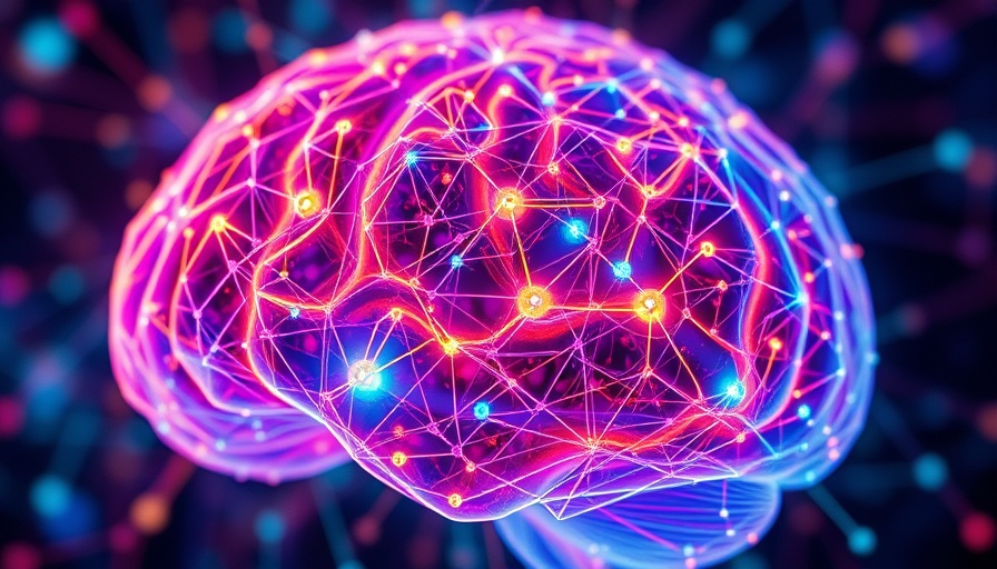 Visualization of brain-wide connection maps with colorful neural pathways.