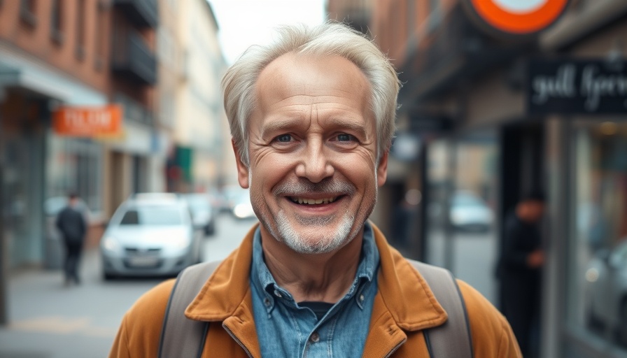 Smiling man outdoors related to Gordon Ramsay skin cancer diagnosis