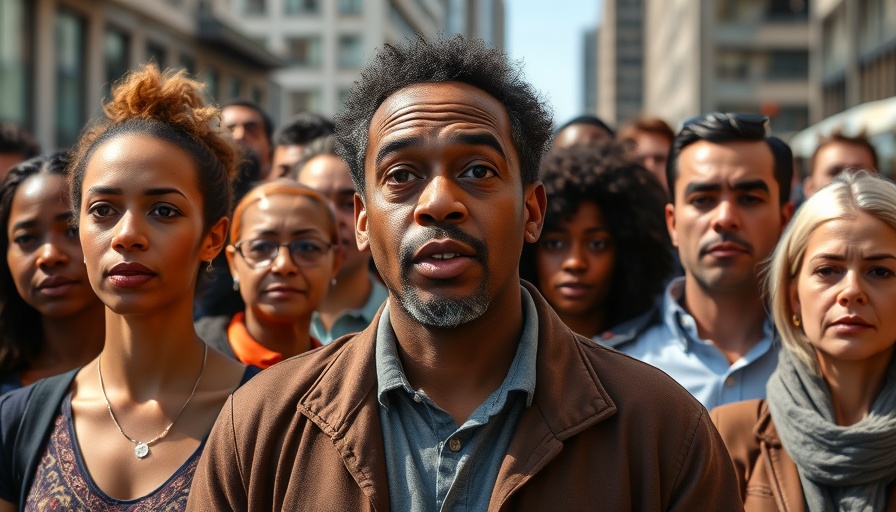 Chicago Mayor rejects federal troops during public announcement, urban setting.
