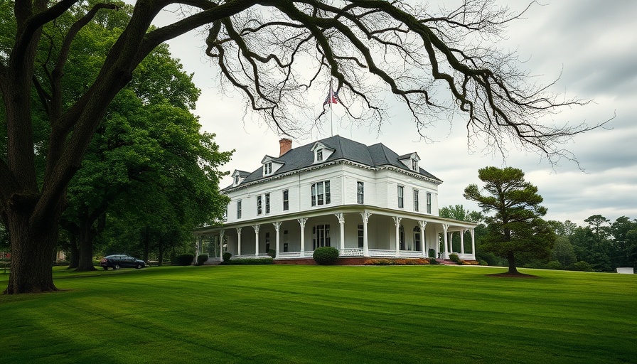Historic mansion in the Dallas real estate market showcasing classic architecture.