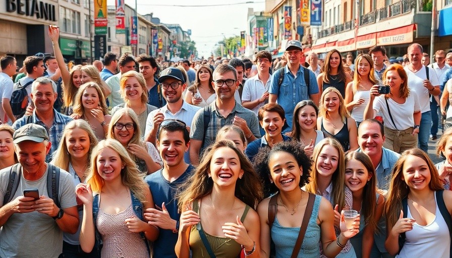 Weekend events in San Antonio featuring joyful crowds.