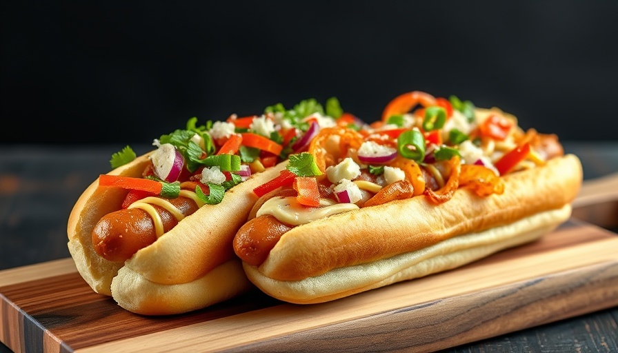 Las Vegas affordable dining scene with gourmet hot dogs.