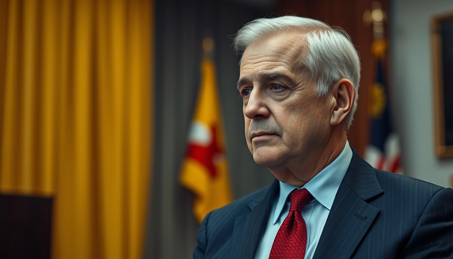 Older man in a formal setting, representing U.S. immigration policy