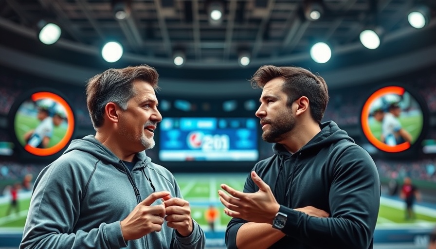 Dynamic sports discussion focusing on NFL injury report updates.