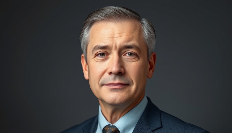 Houston corporate news, professional business portrait.