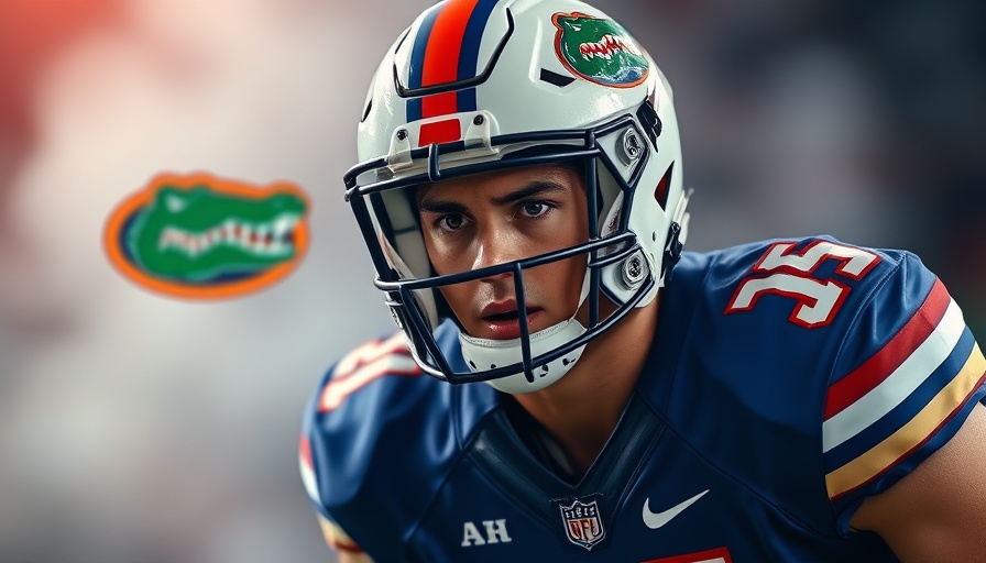 College football scores highlight with Florida player.