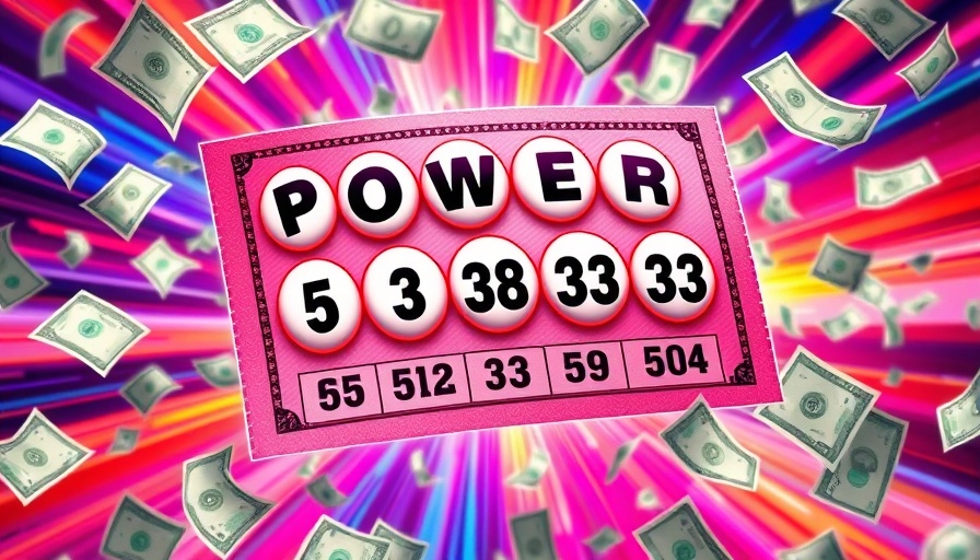 US Powerball prize soars to $1.7 billion, illustrated lottery ticket.