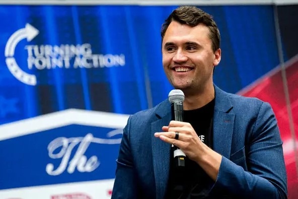 Charlie Kirk - Christian, husband, father, American free speech advocate and American patriot, murdered by the left in a political assassination on 9-10-25 in Orem, Utah.